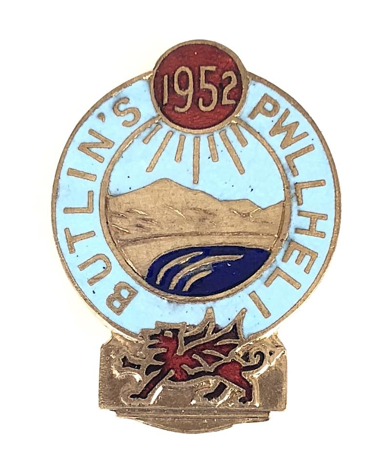 Butlins 1952 Pwllheli Holiday Camp Welsh Mountain Badge No 3