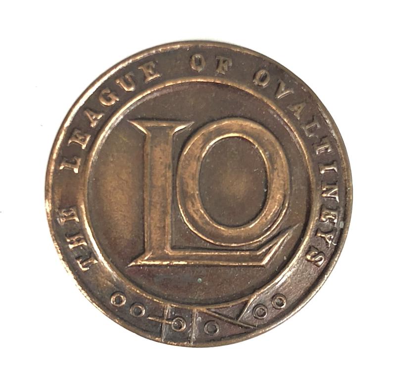 League of Ovaltineys childrens club bronze membership badge