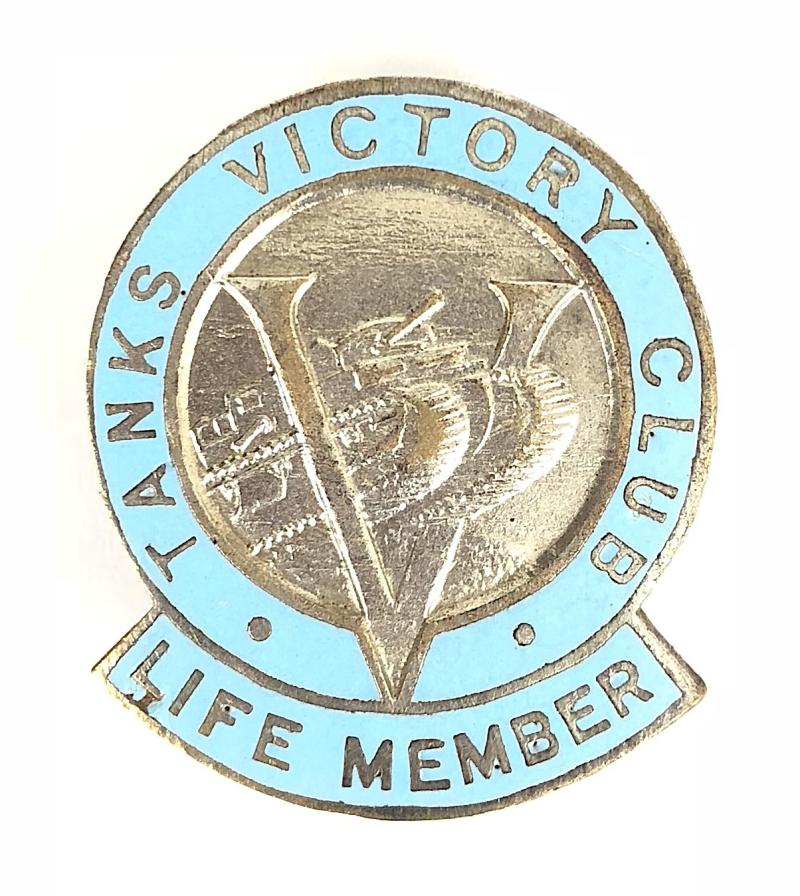 Tanks Victory Club Life Member Pin Badge