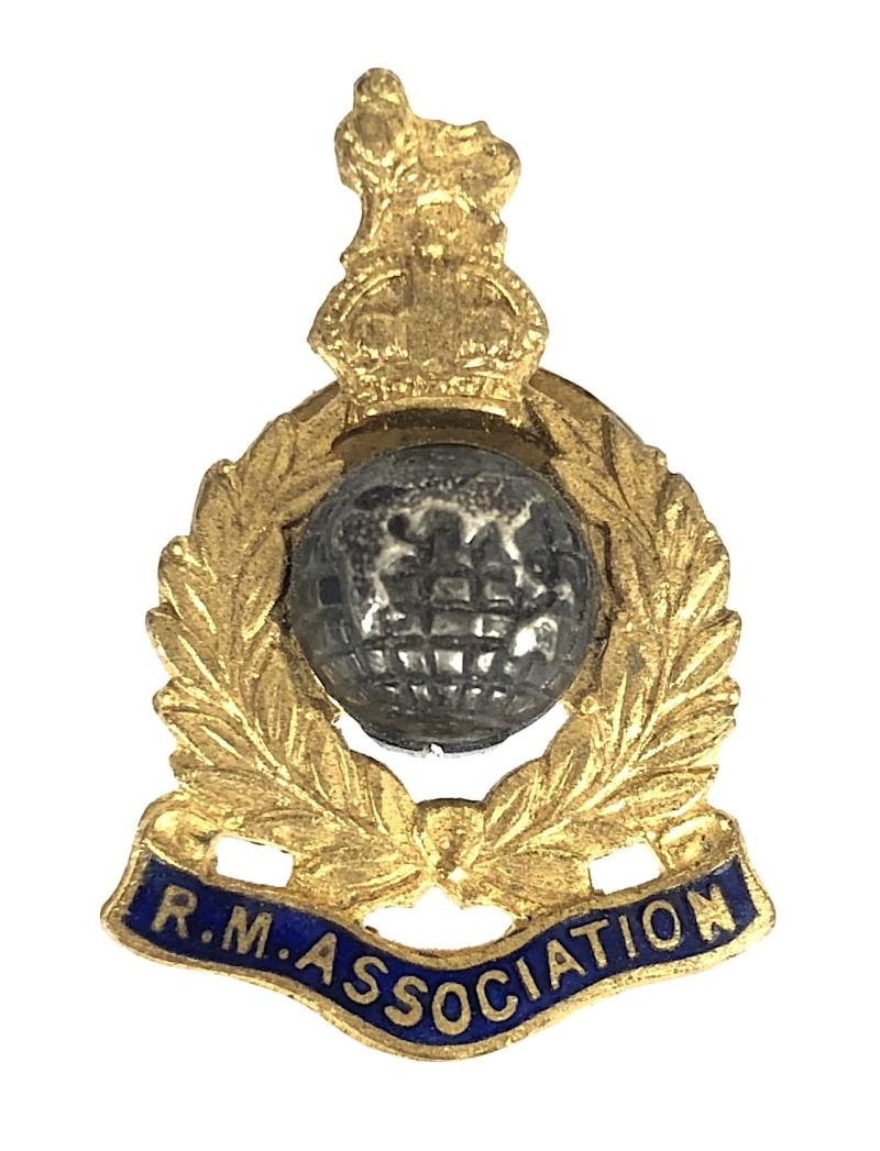 Royal Marines Association officially numbered membership badge