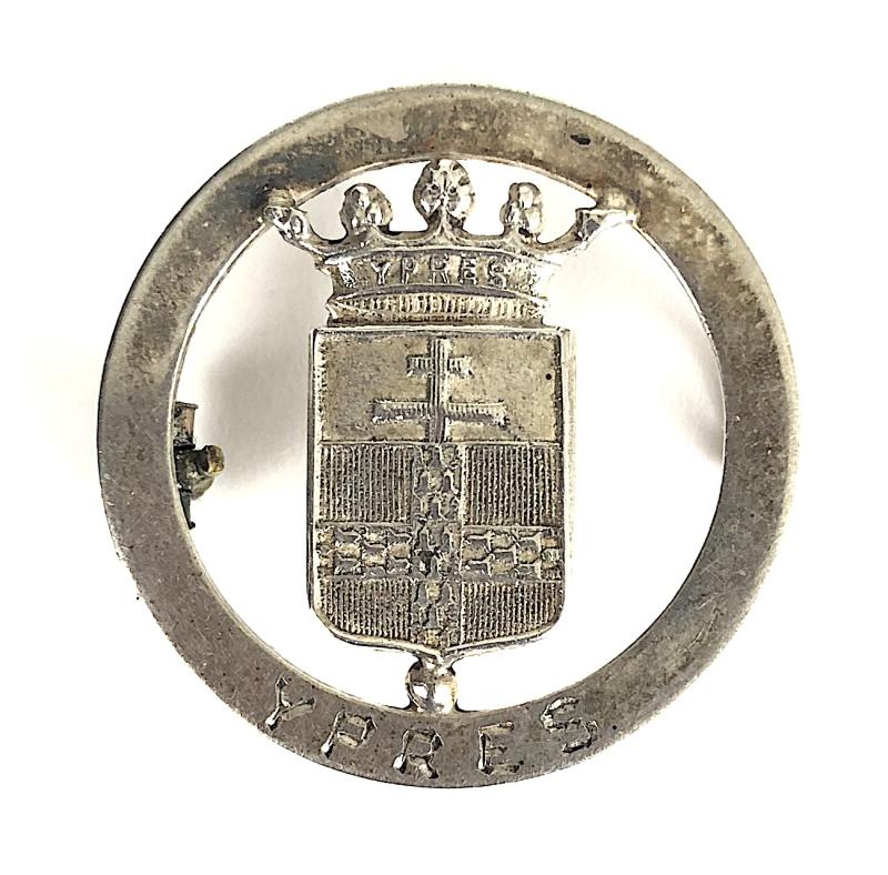 Battle of Ypres French Town Coat of Arms Badge