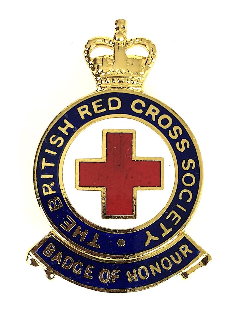 British Red Cross Society Badge of Honour third class