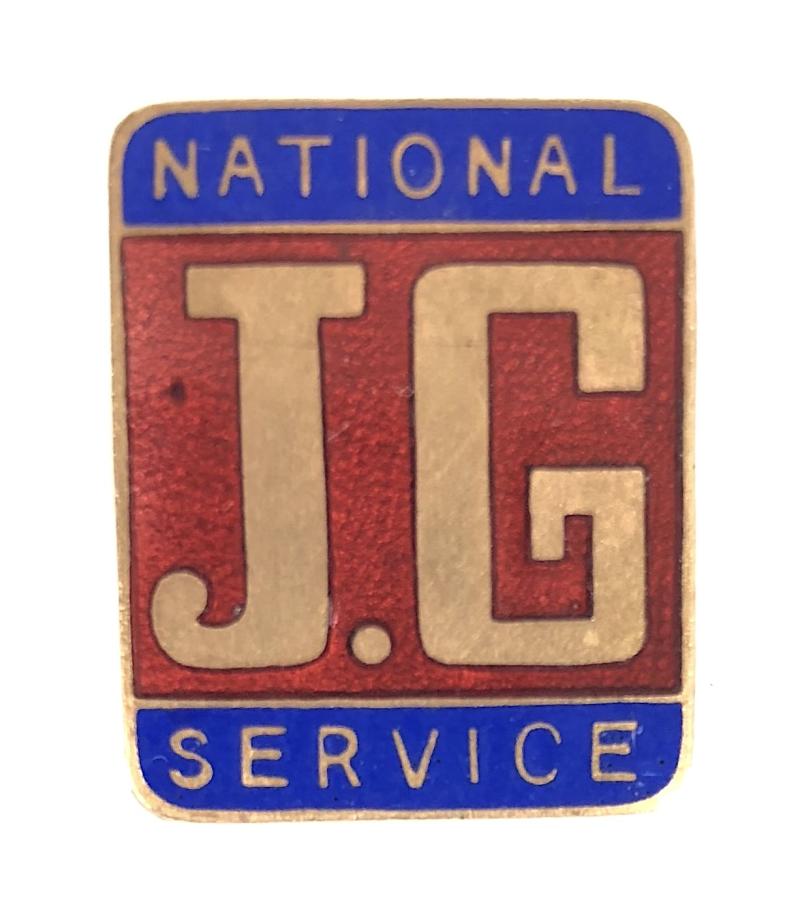 James Gibbon Ltd On National Service war workers badge Lock and Key Makers Wolverhampton