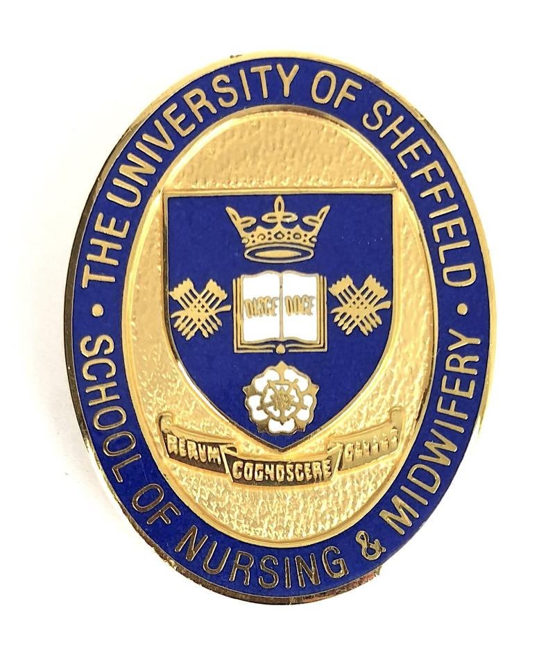 The University of Sheffield School of Nursing & Midwifery Badge