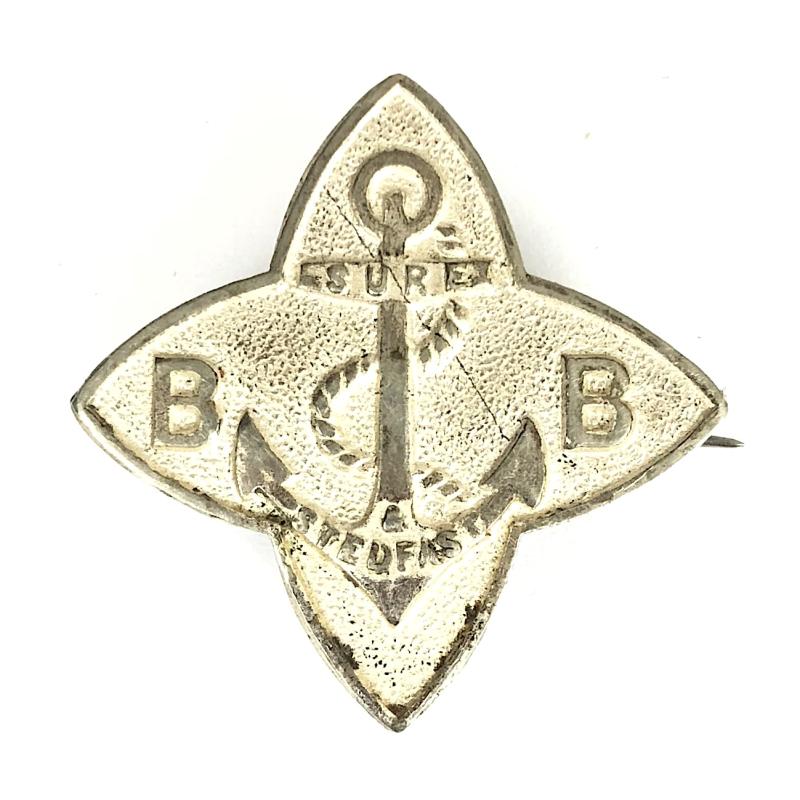 Boys Brigade Sergeants proficiency star badge 1902 -1927