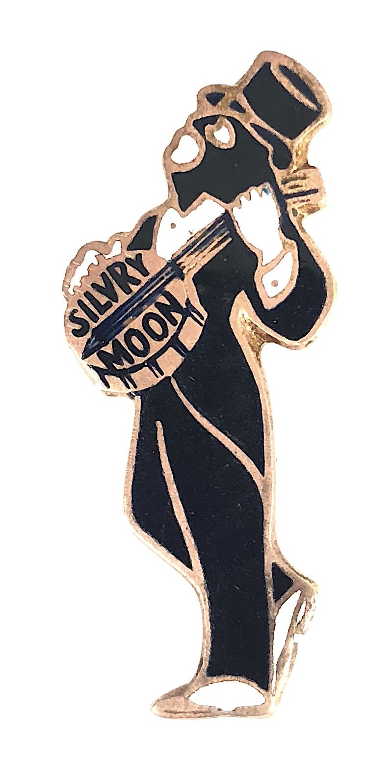 BY THE LIGHT OF THE SILVERY MOON song sheet music promotional badge