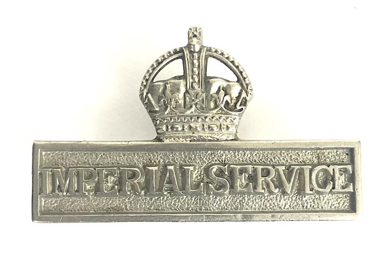 WW1 Territorial Force Imperial Service Volunteer breast badge Officially Numbered 1250