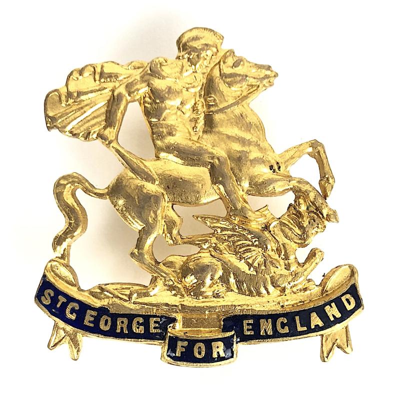 St George For England patriotic badge by G.Kenning & Son London
