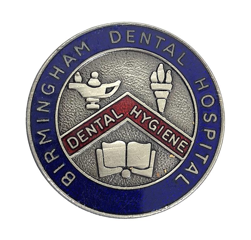 Birmingham Dental Hospital nurses pin badge