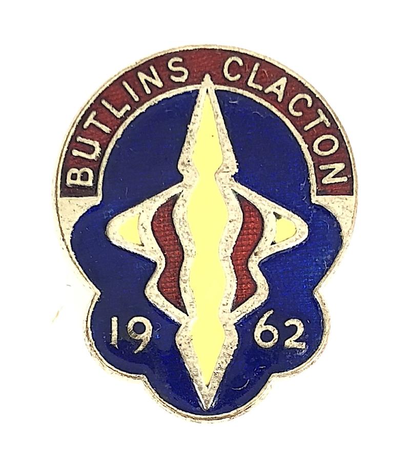 Butlins 1962 Clacton holiday camp lantern badge