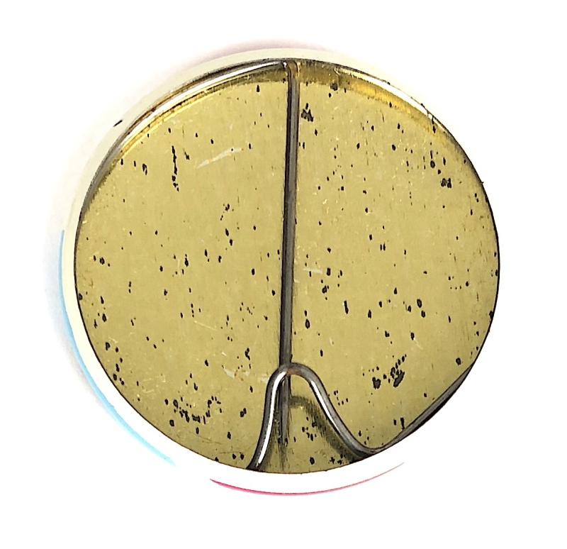 Captain Scarlet Spectrum Maximum Security Vehicle tin button badge c.1960