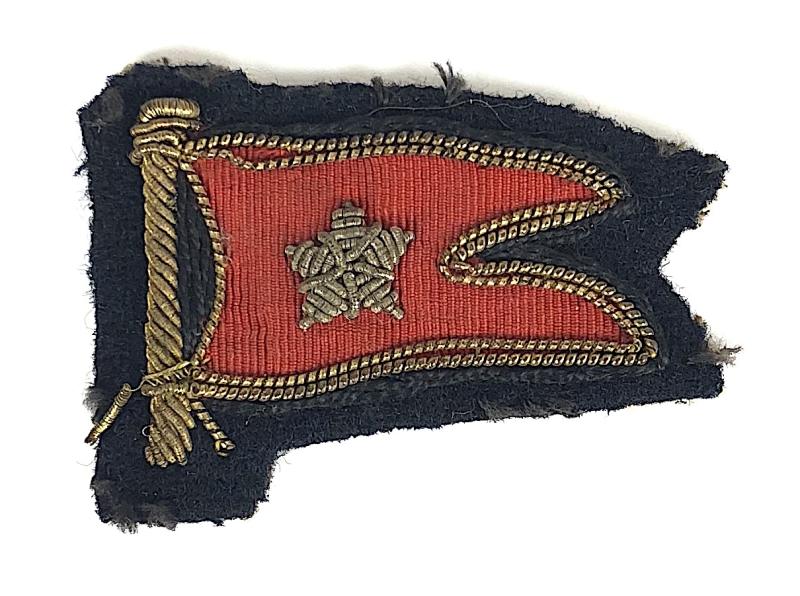 White Star Line Gold Bullion Pennant Flag Uniform Badge