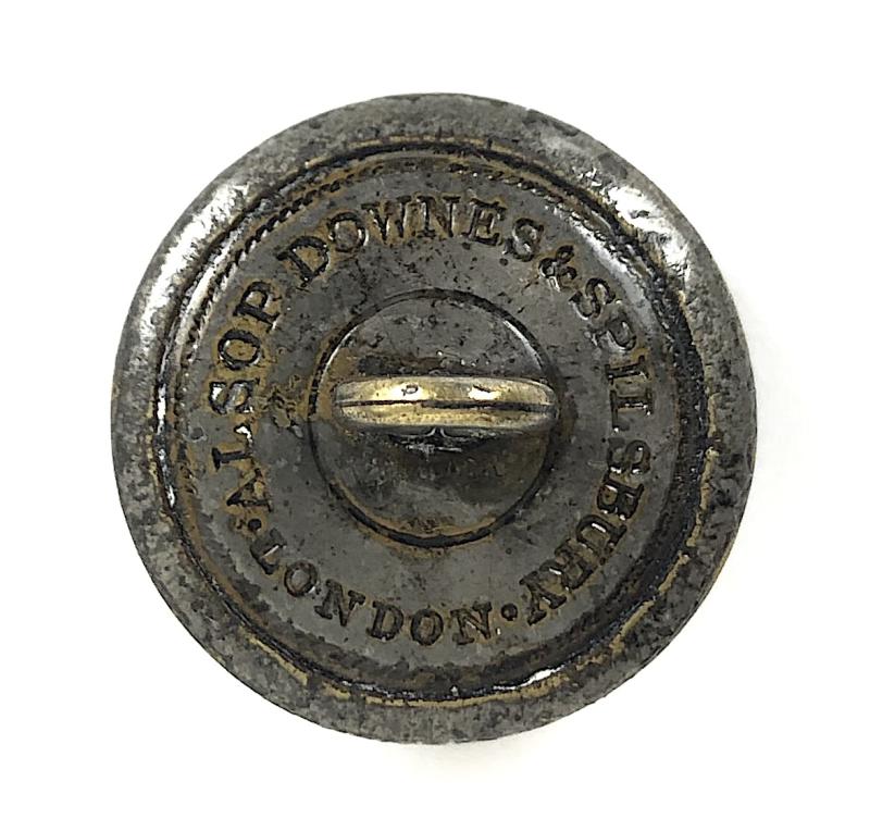 Lincolnshire Rifle Volunteers officers tunic button c.1859 to 1881