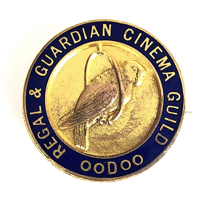 Regal and Guardian Cinema Guild ooDoo club membership badge Lincolnshire