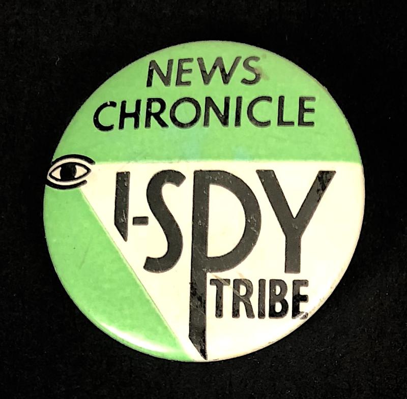 News Chronicle I-Spy Tribe childrens membership club badge