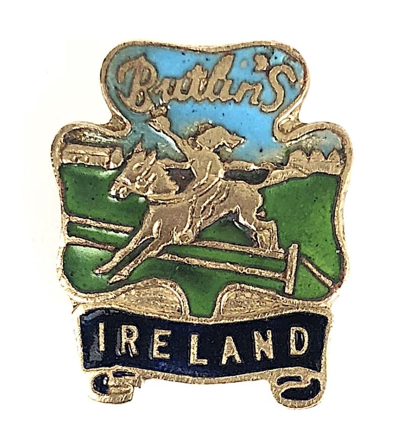 Butlins 1953 Mosney Ireland holiday camp horse and rider badge