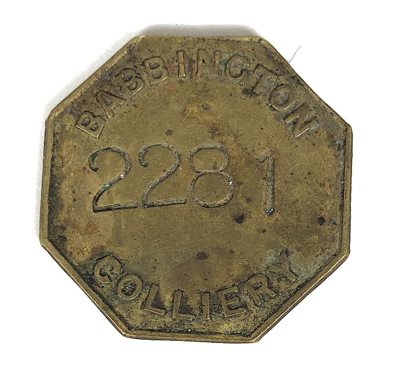 Babbington Colliery Coal Mine Octagon Pit Check Cinderhill Nottingham 1841 - 1986