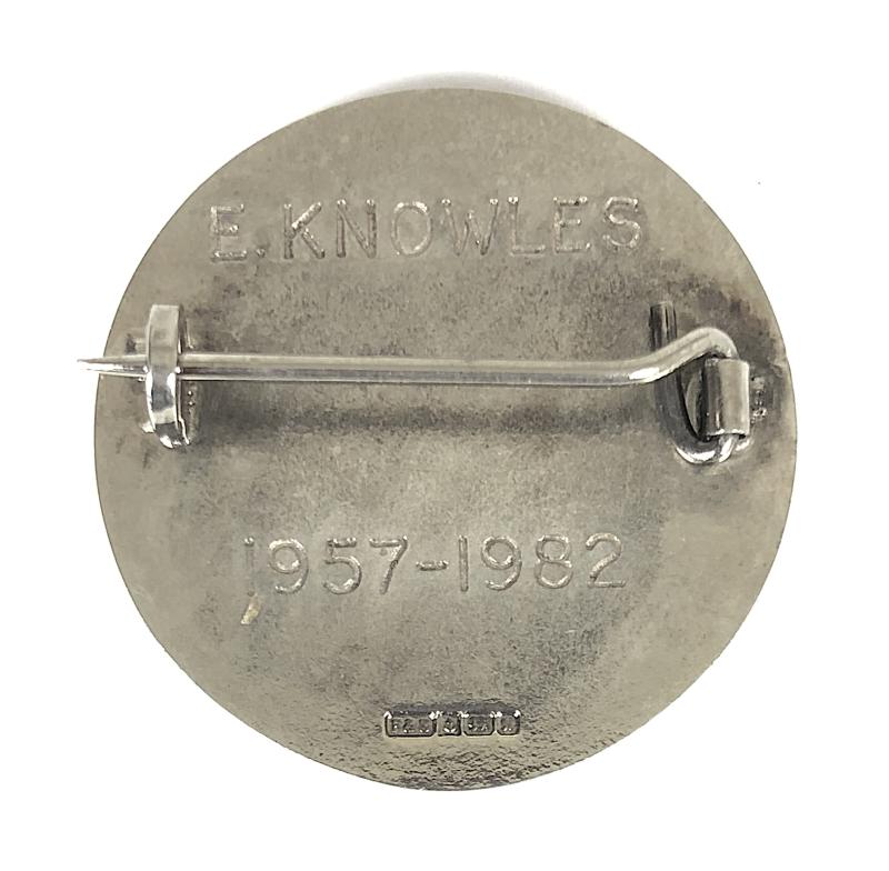 Trent Motor Traction Co Ltd 1982 Silver 25 Years Service Badge Buses Coaches