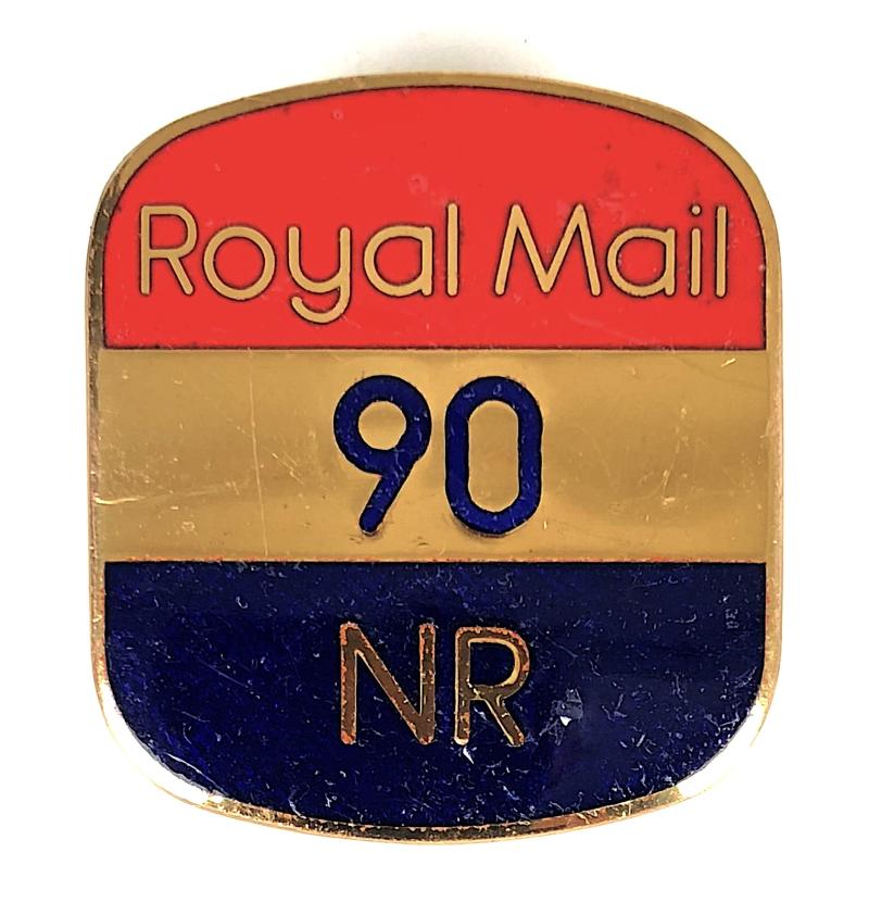 General Post Office GPO Royal Mail postmans security badge