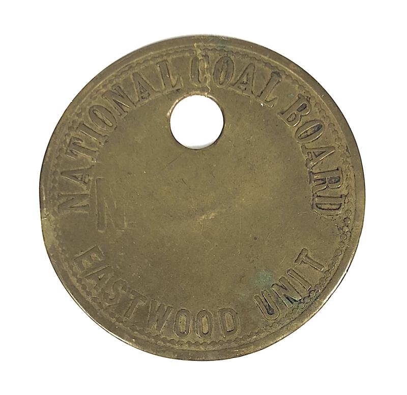 National Coal Board Eastwood Unit Colliery Miners Pit Check Nottingham