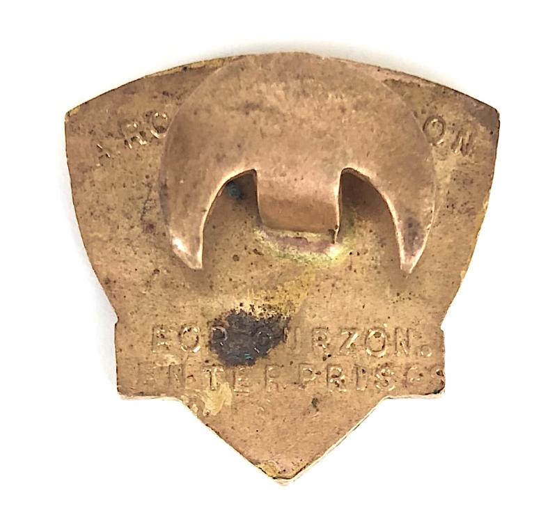 1947 Norwich Stars Speedway Supporters Club Badge by A.Roden London