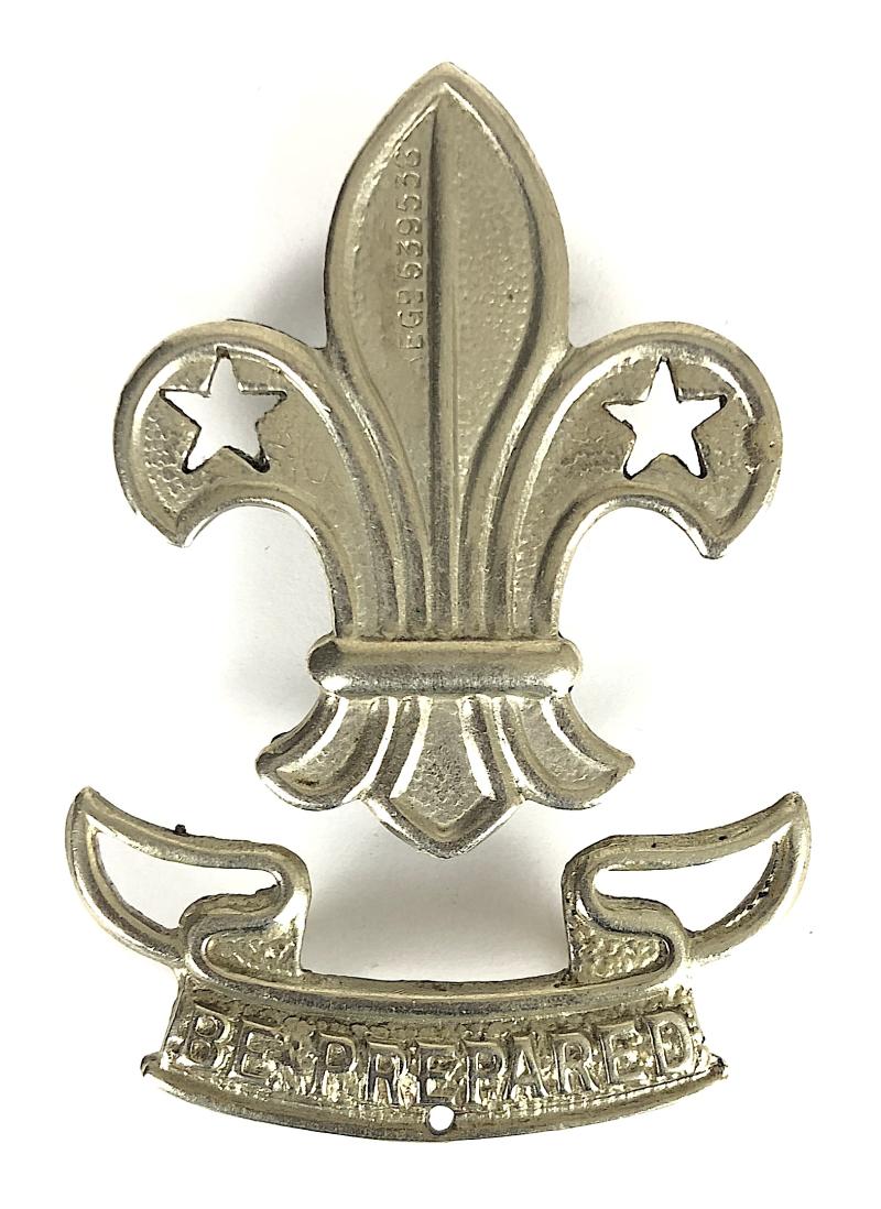 Boy Scouts 1st pattern patrol leader hat badge REGd 539538