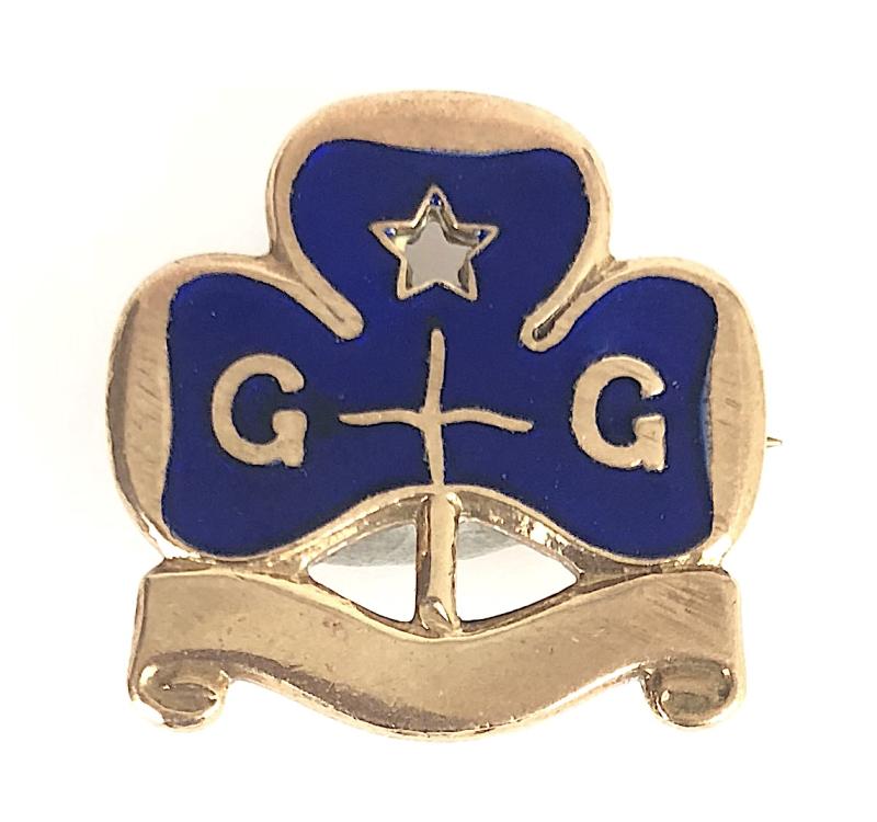Girl Guides Sea Rangers promise badge by Collins London