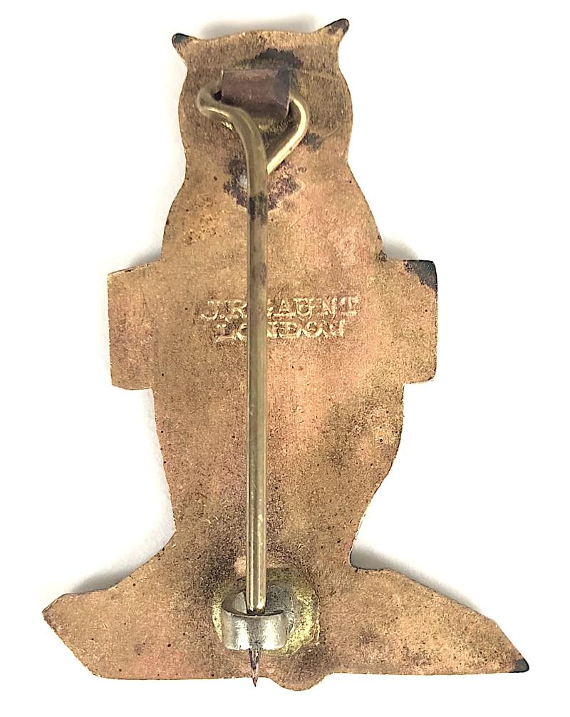 Crawford's Biscuits Wise Owl Advertising Badge