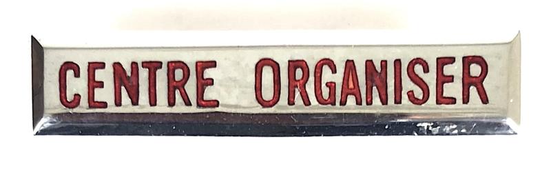 Womens Voluntary Service WVS Centre Organiser rank badge