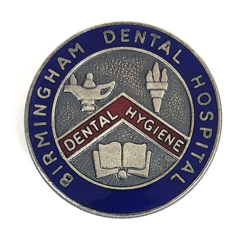 Birmingham Dental Hospital nurses pin badge