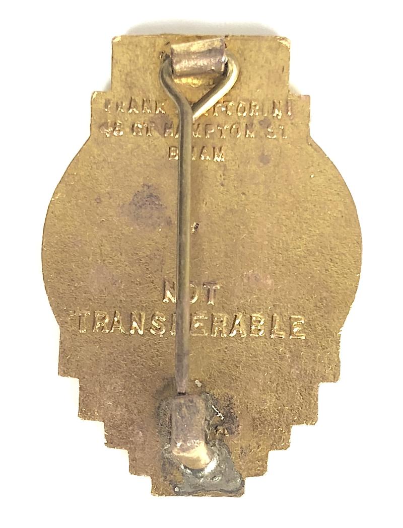 1947 Liverpool County Stand Aintree racecourse horse racing club badge