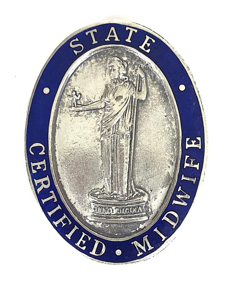 State Certified Midwife nurses qualification badge