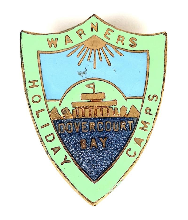 Warner’s Holiday Camp Dovercourt Bay Badge