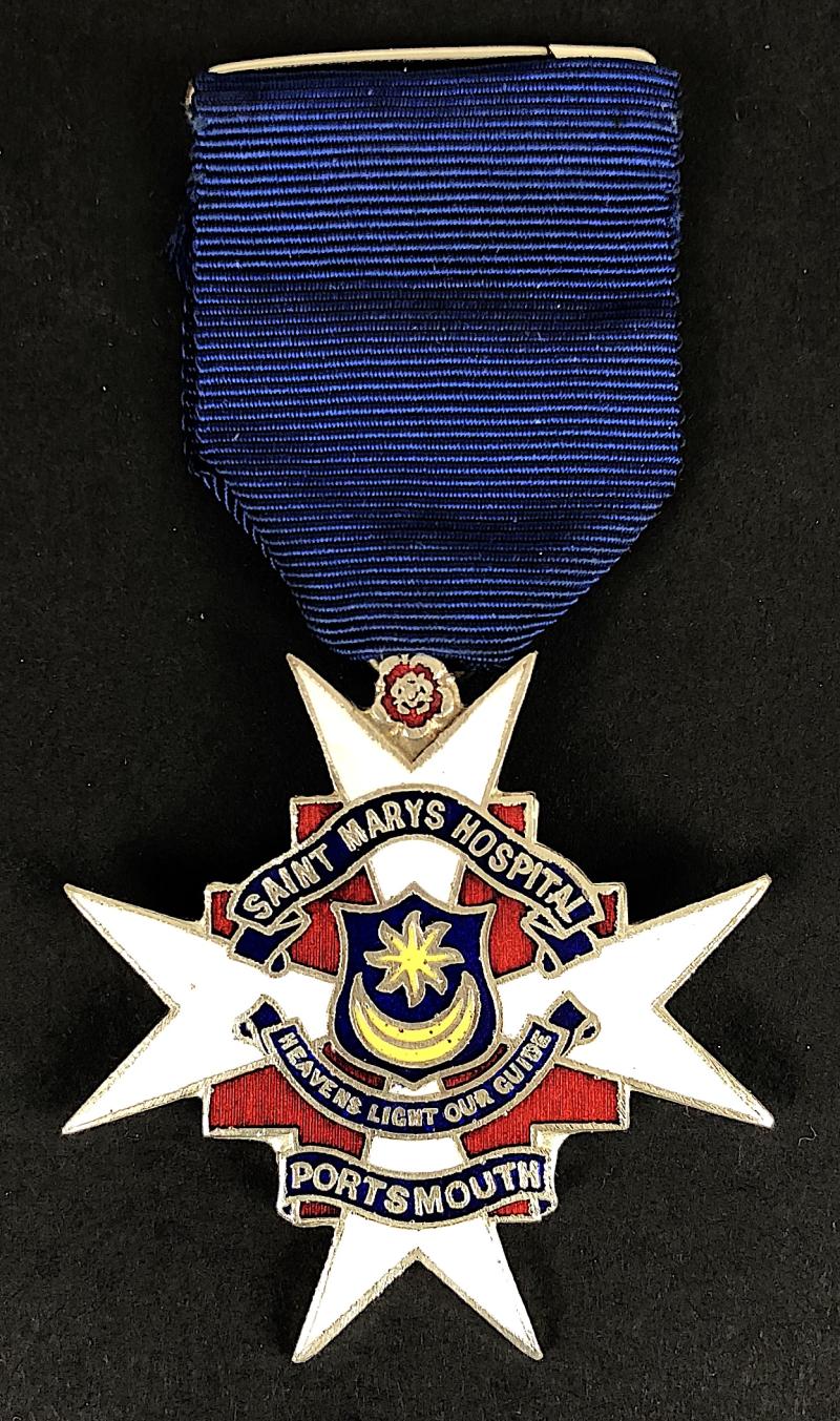 Saint Marys Hospital Portsmouth nurses medal c1963
