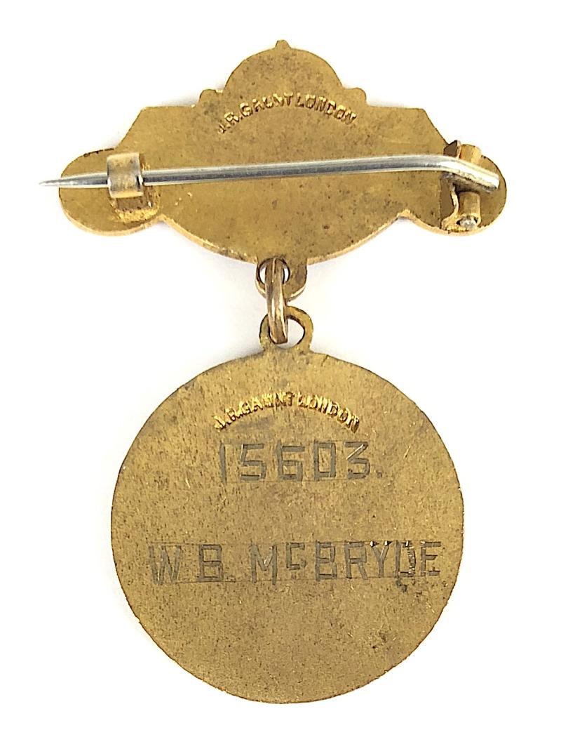 British Red Cross Society City of Glasgow Badge Scotland