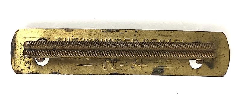 WW1 The Wounded Stripe No.4 official uniform sleeve badge