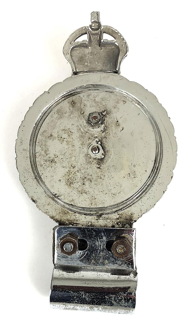 12th (Prince of Wales's) Royal Lancers cavalry regiment motor car grill badge