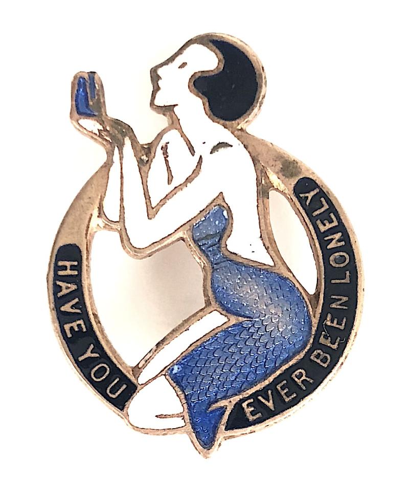 HAVE YOU EVER BEEN LONELY song sheet music promotional badge