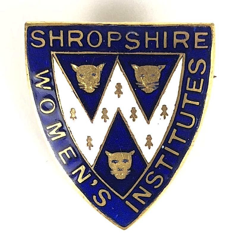 National Federation of the Women's Institutes Shropshire WI badge