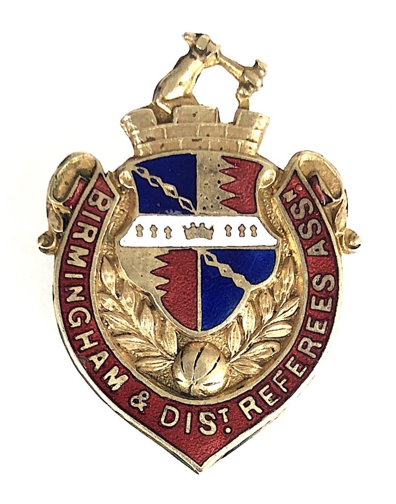 Birmingham & District Football Referees Association Badge