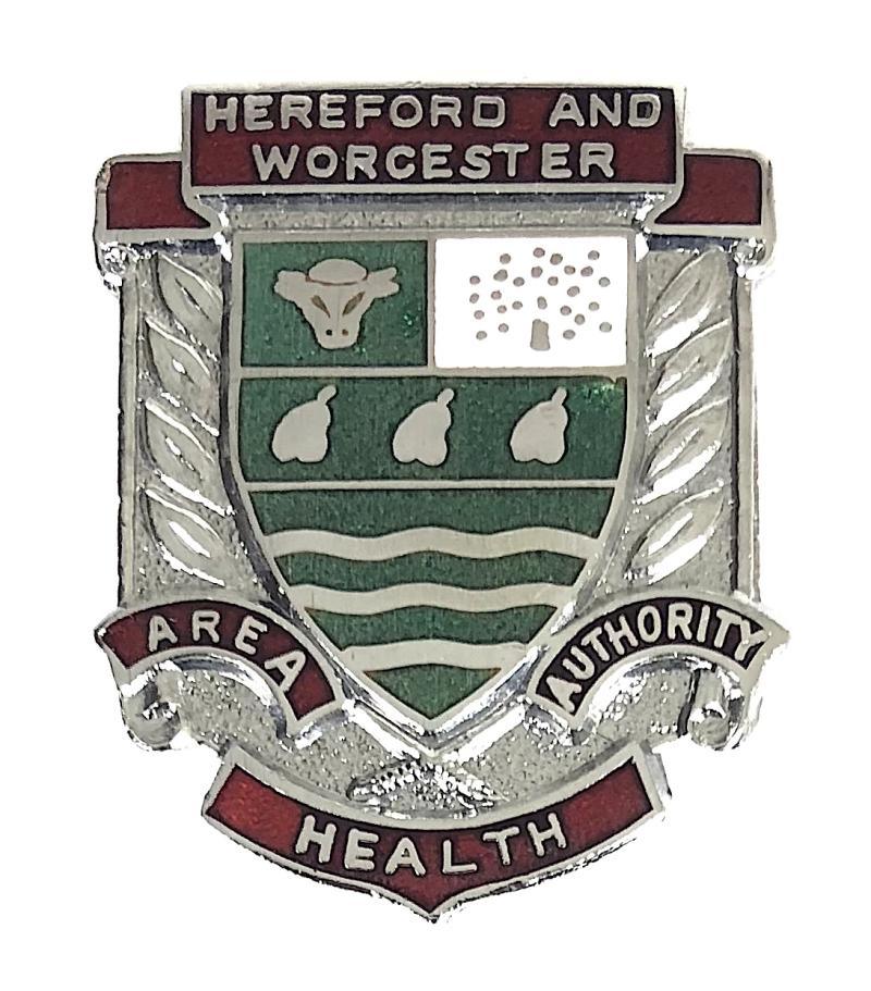 Hereford And Worcester Health Authority Ambulance Service Cap Badge