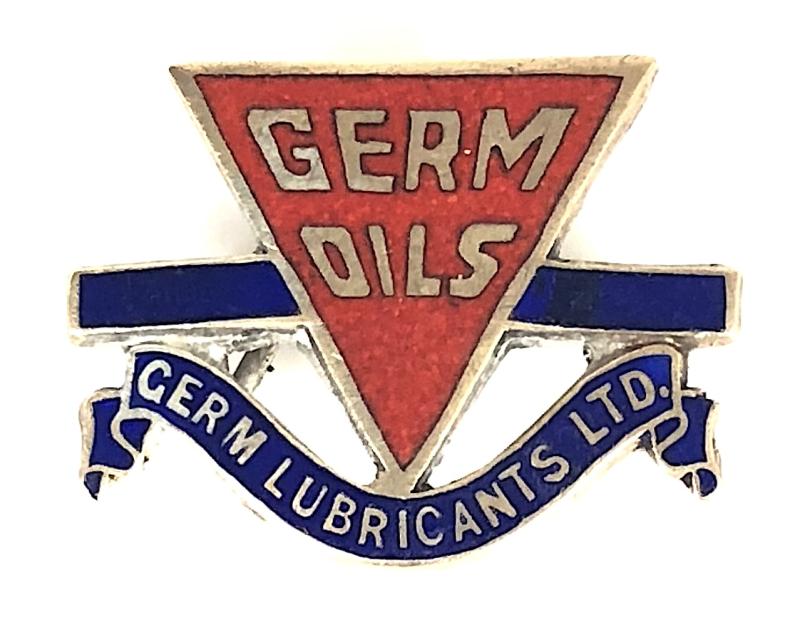 Germ Industrial Lubricants Ltd Germ Oils advertising badge