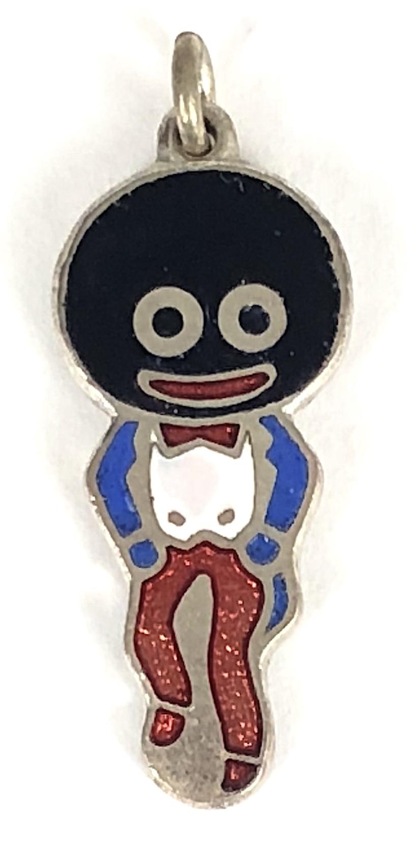 Robertsons white waistcoat Golly standard pendant advertising badge