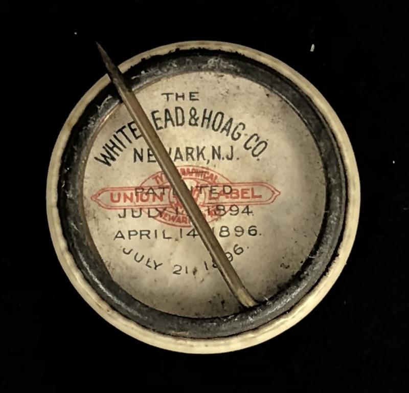 General Buller Boer War celluloid tin button badge