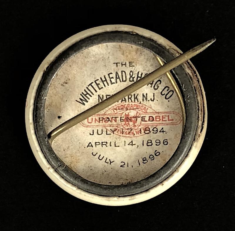 Field Marshal Lord Roberts V.C. Boer War celluloid tin button badge