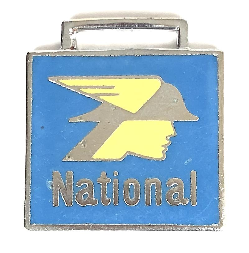 National Brand Petrol Shell-Mex and BP Ltd advertising key fob badge