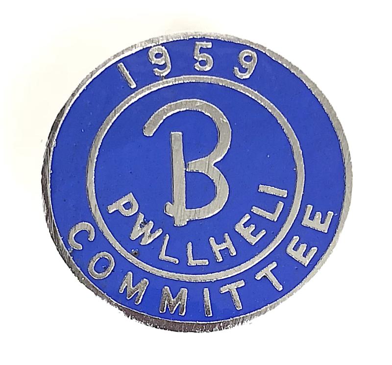 Butlins Pwllheli Holiday Camp 1959 Committee badge