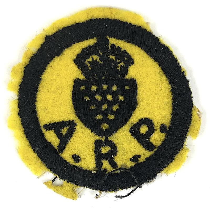 WW2 Air Raid Precaucautions ARP Cornwall Area cloth badge