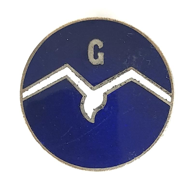 British Gliding Association BGA 'A' Certificate Badge Skinner & Co London