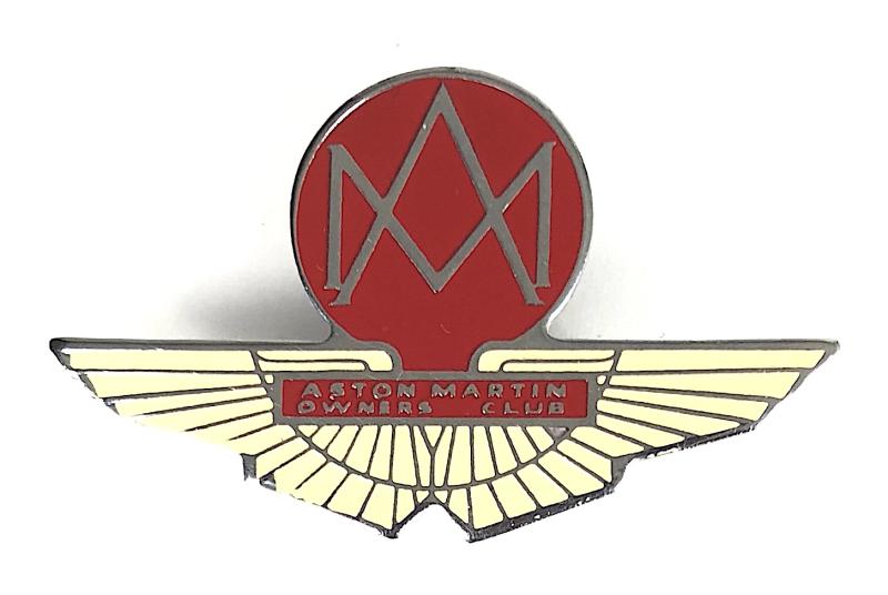 Aston Martin Owners Club Vintage Badge c.1950's